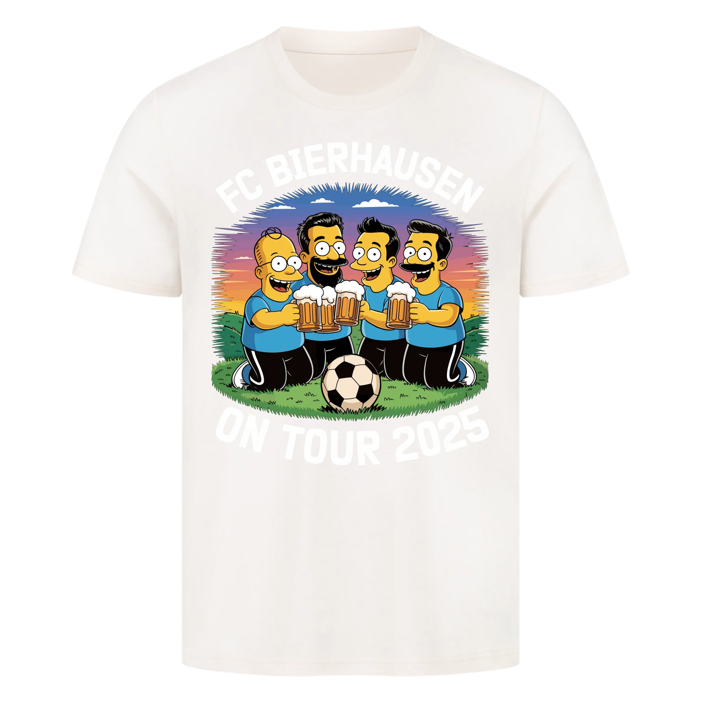 ⚽🍺 FC Bierhausen on Tour 2025 Personalisiert T041 Premium T-Shirt