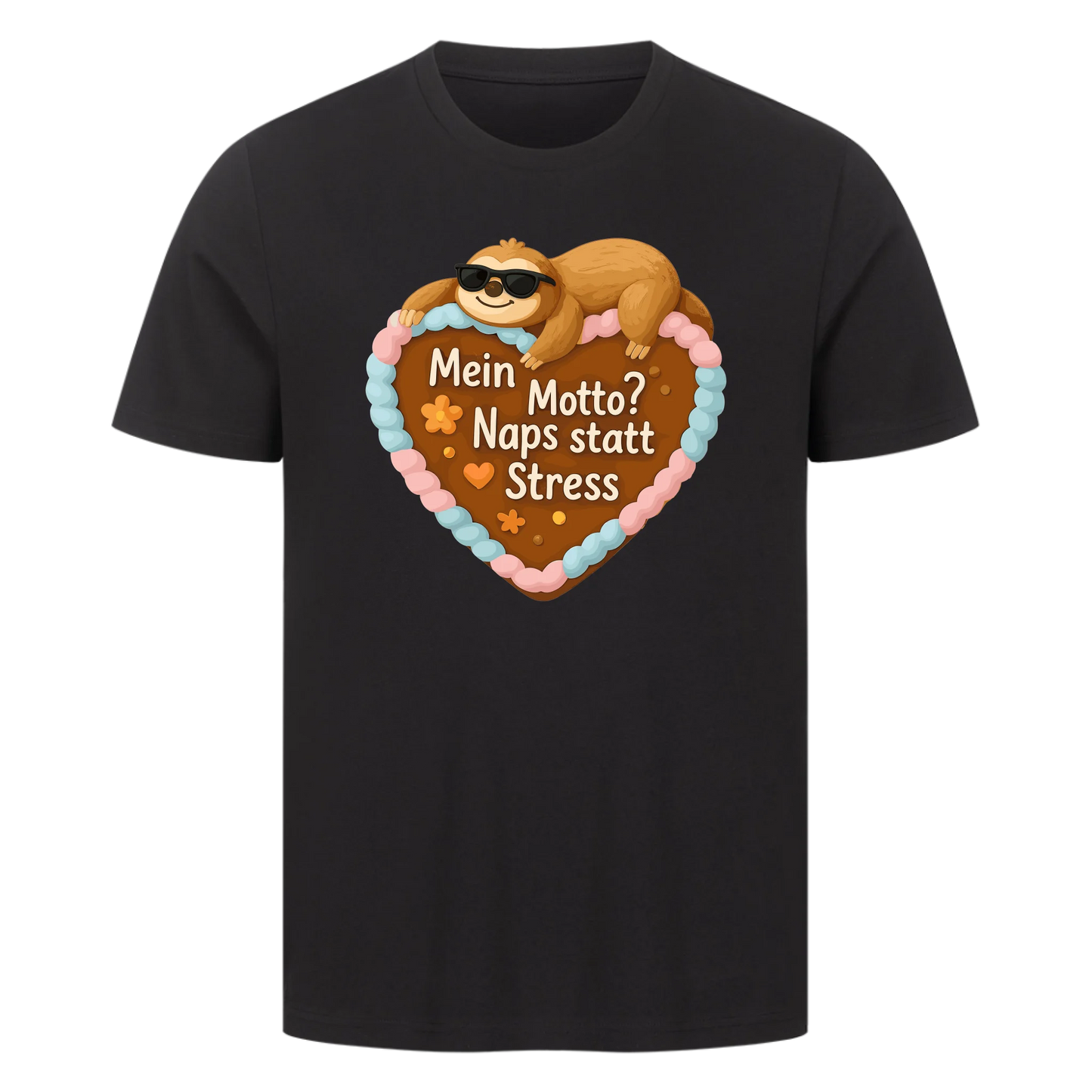T-Shirt Mein Motto? Naps statt Stress