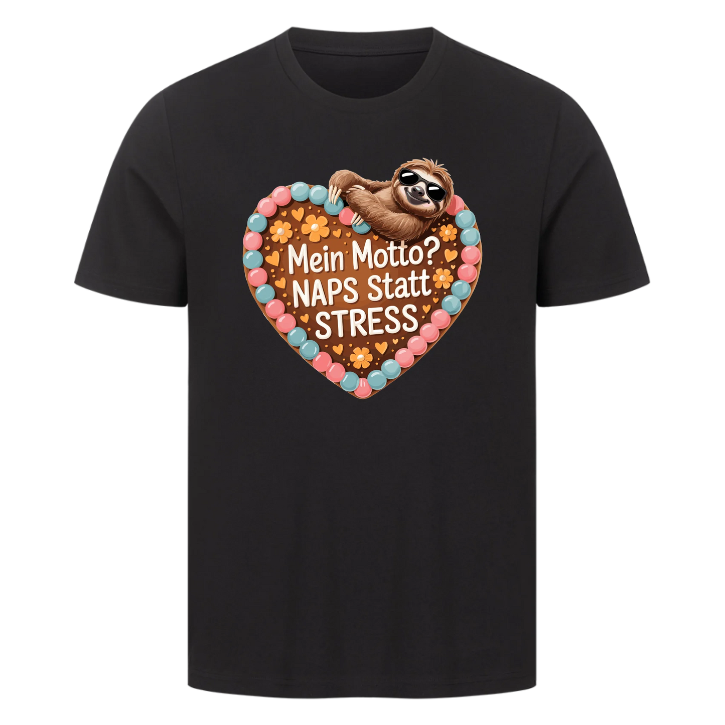T-Shirt Mein Motto? Naps statt Stress