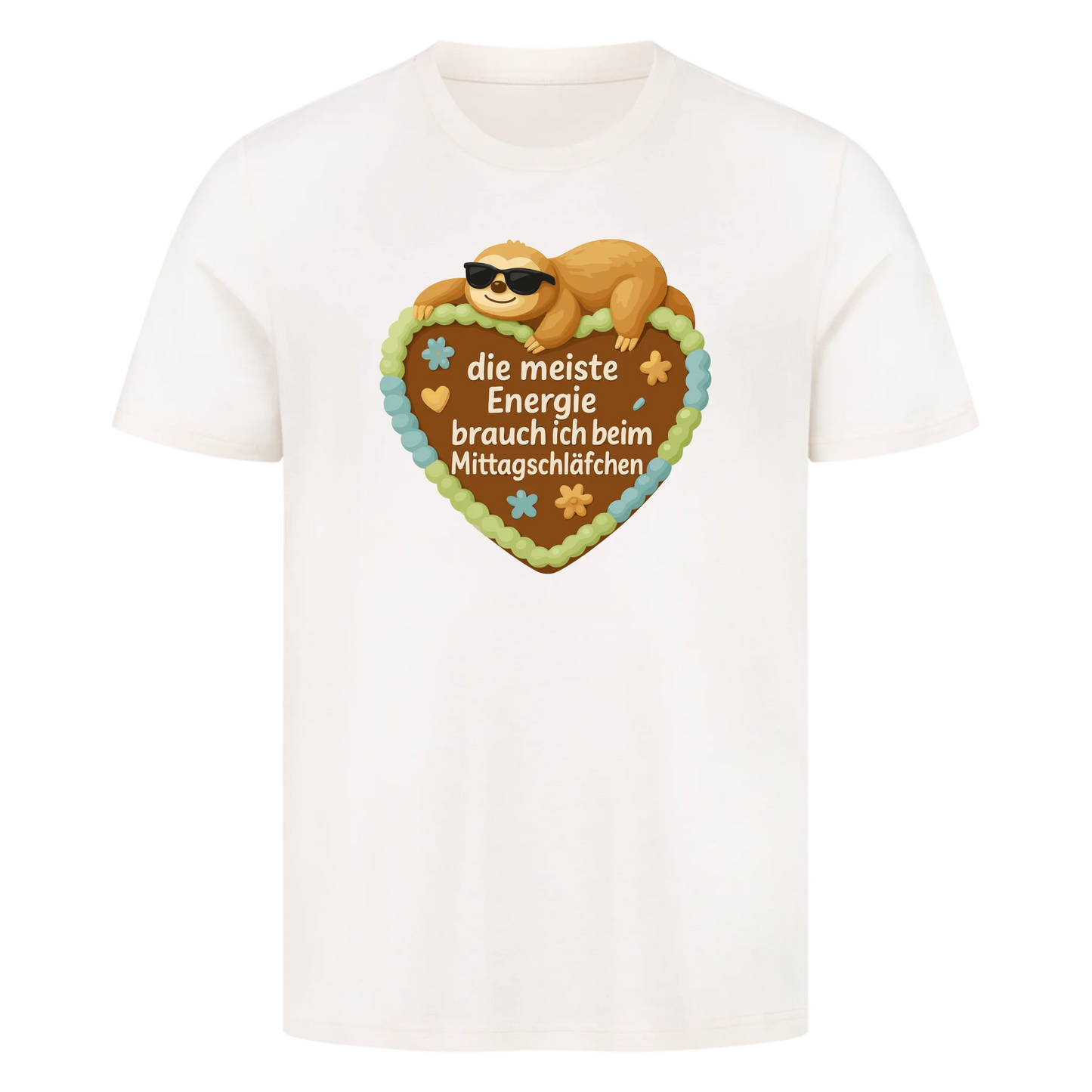 T-Shirt die meiste Energie brauch ich beim Mittagsschläfchen