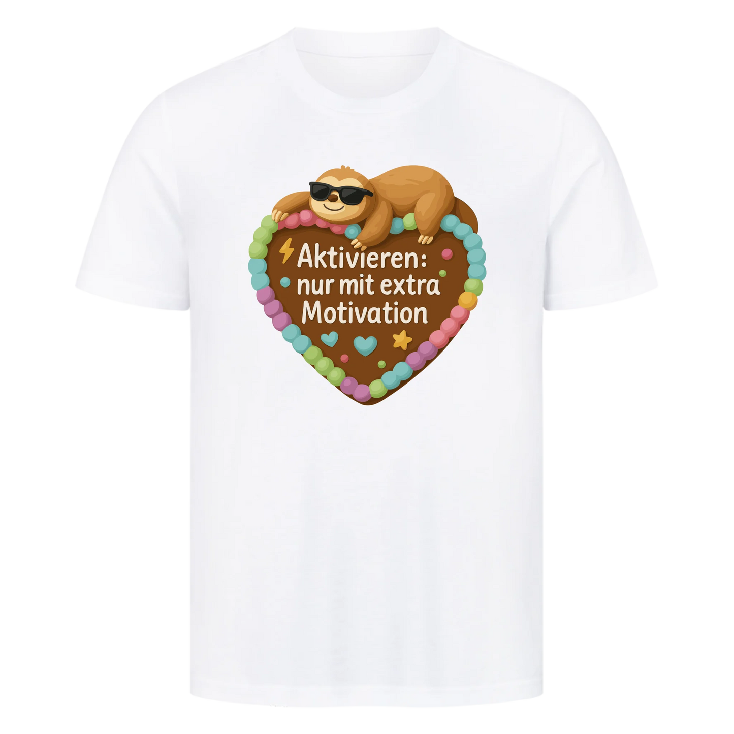 T-Shirt Aktivieren:nur mit extra Motivation