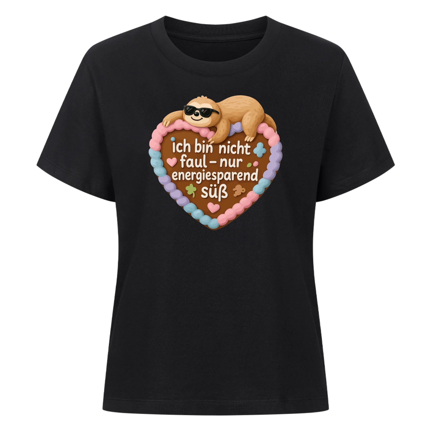 lady shirt Ich bin nicht faul - nur energiesparend süß