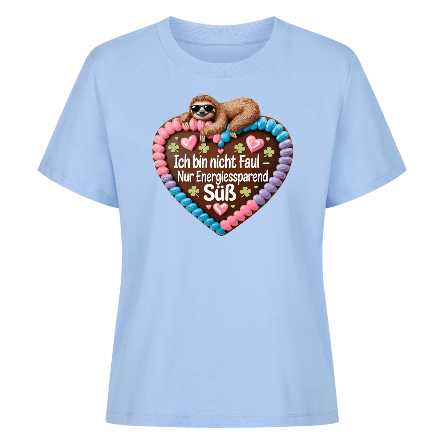 lady shirt Ich bin nicht faul - nur energiesparend süß