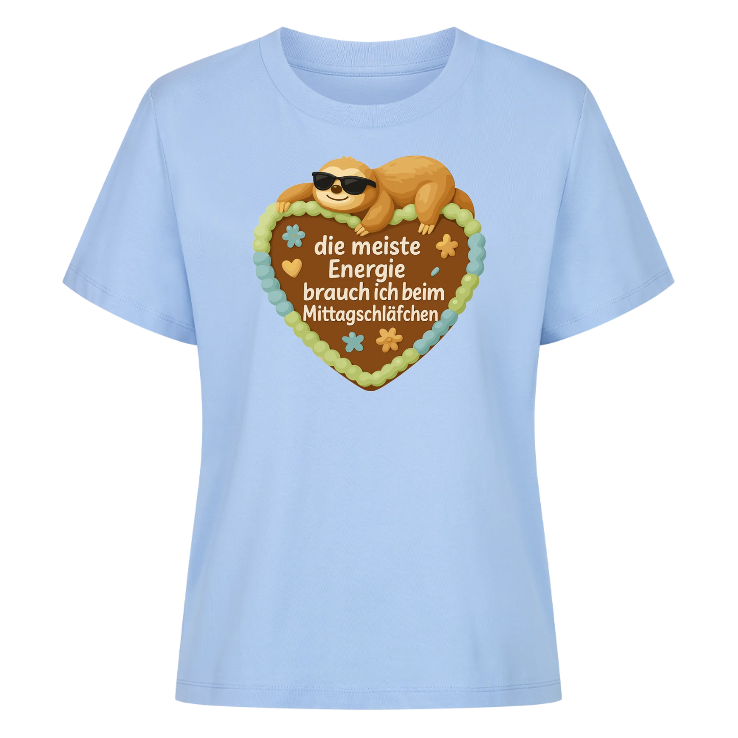 lady shirt die meiste Energie brauch ich beim Mittagsschläfchen