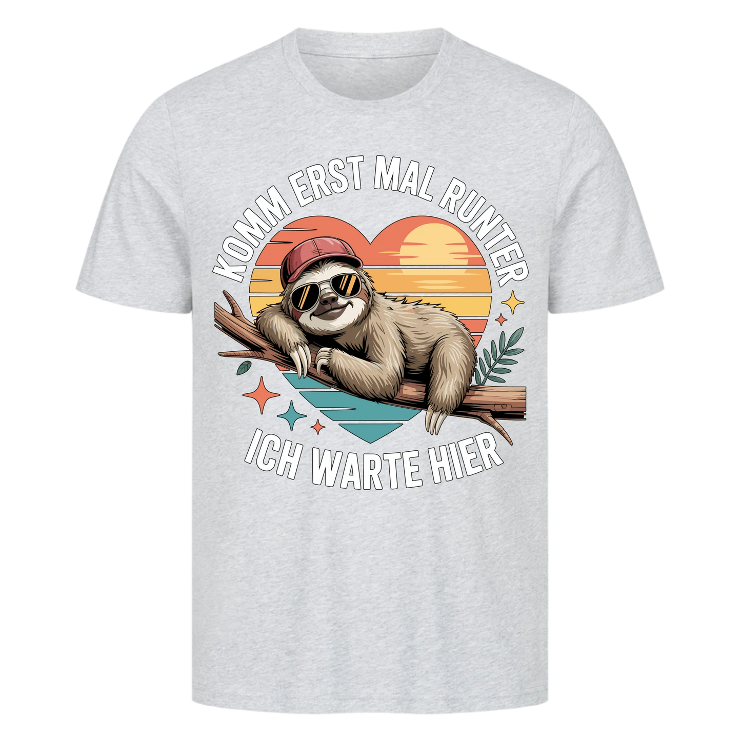 T-Shirt Komm erstmal runter ich warte hier
