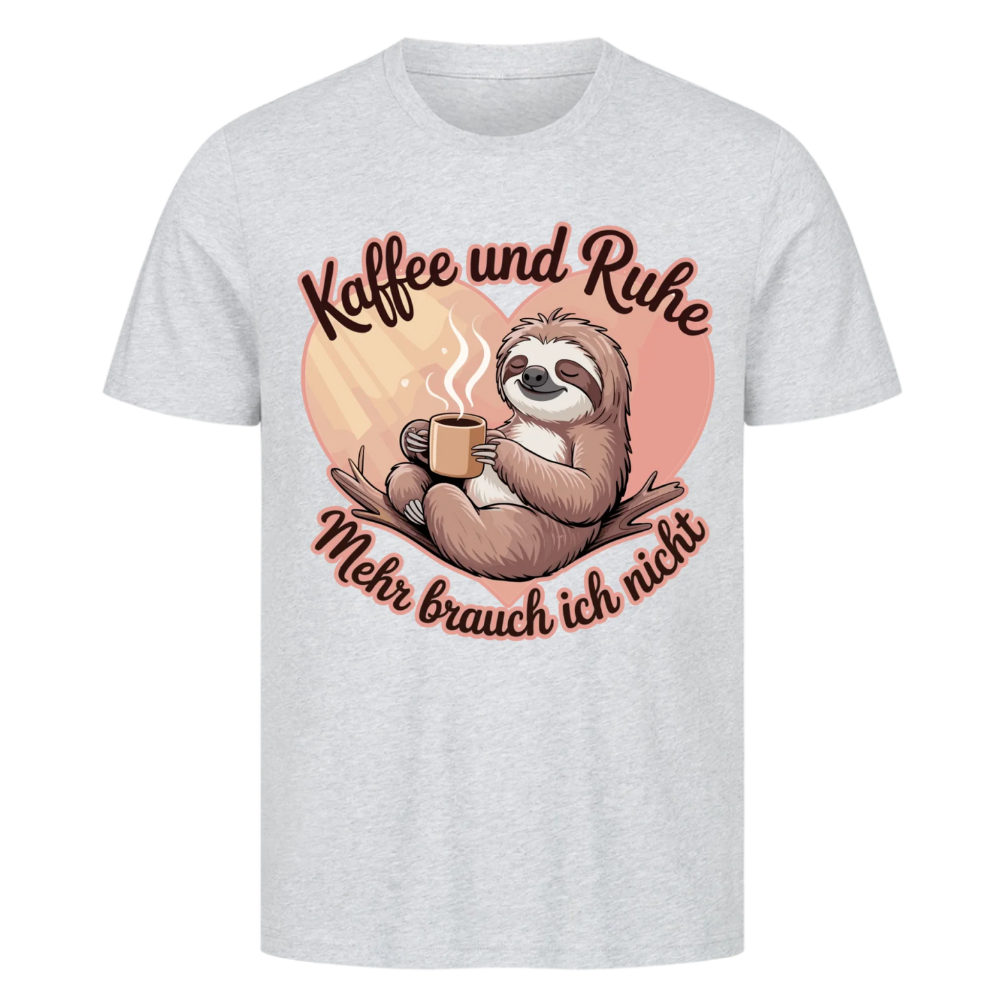 T-Shirt Kaffee und Ruhe mehr brauch ich nicht