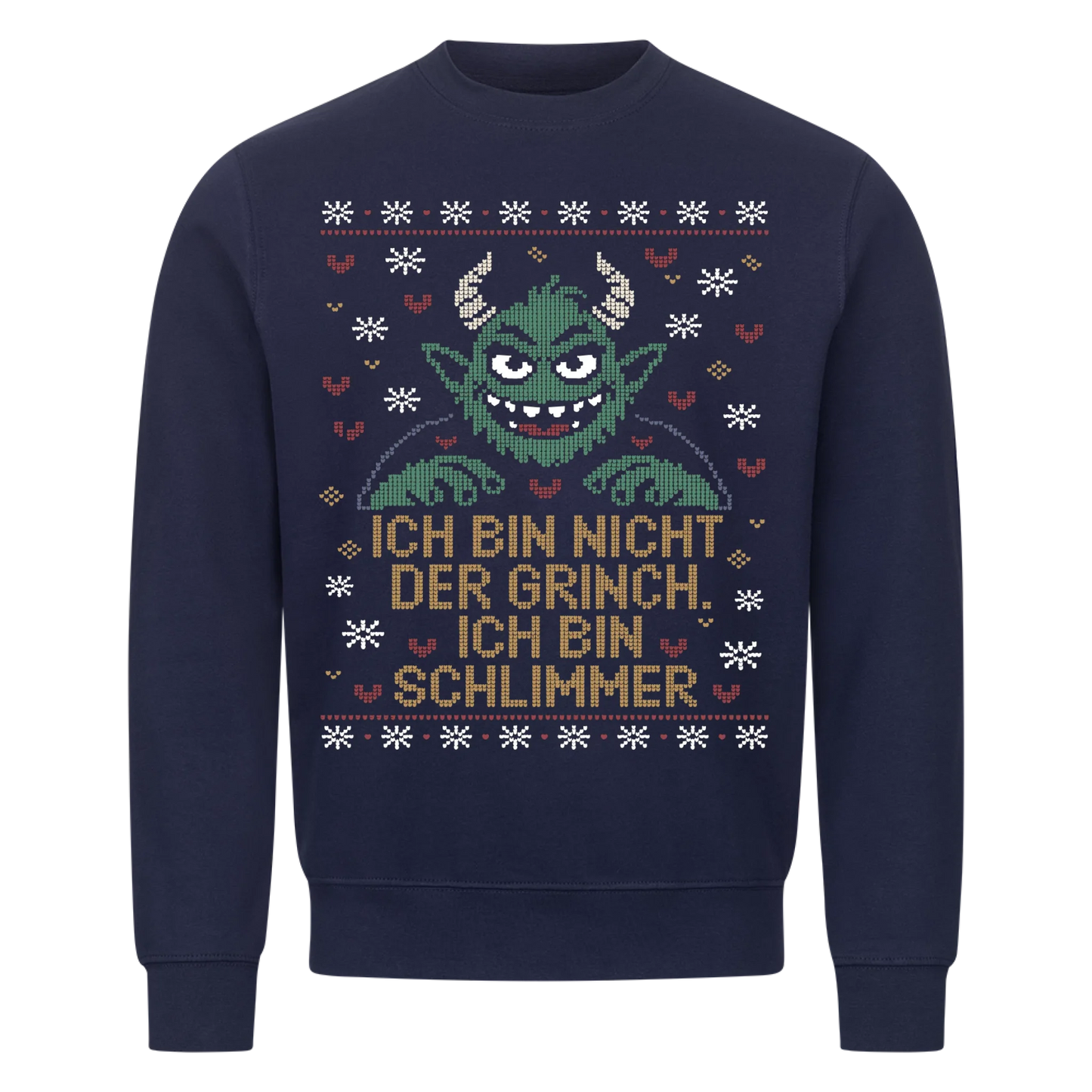 Ugly Christmas Grinch Premium Sweatshirt 3