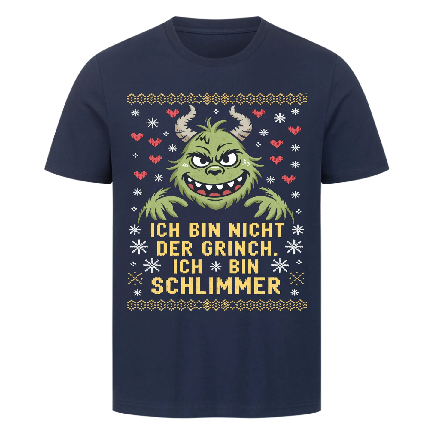 ugly christmas Grinch Premium T-Shirt 4