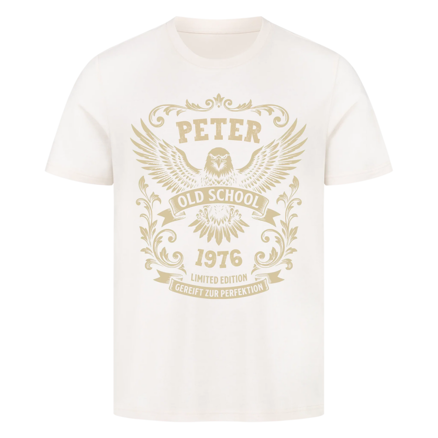 Biker Old School Vintage personalisiertes Premium T-Shirt