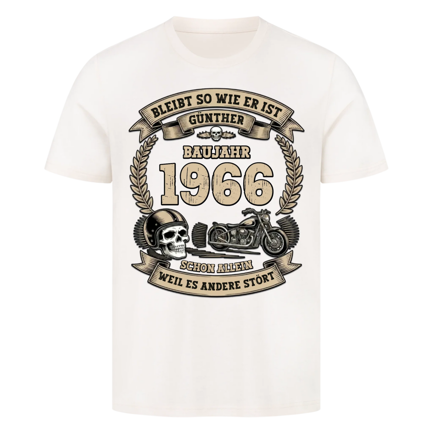 Bleibt wie er ist personalisiert Premium T-Shirt