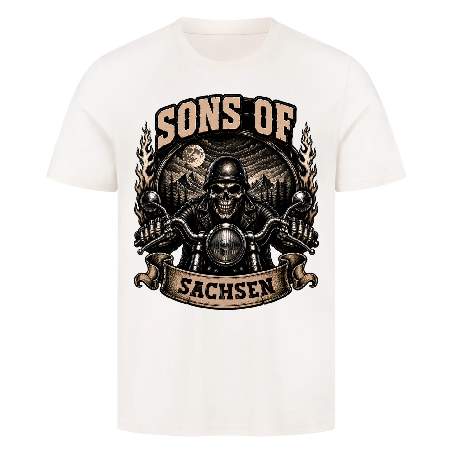 Sons Of skul edition Stadt personalisiert Premium T-Shirt