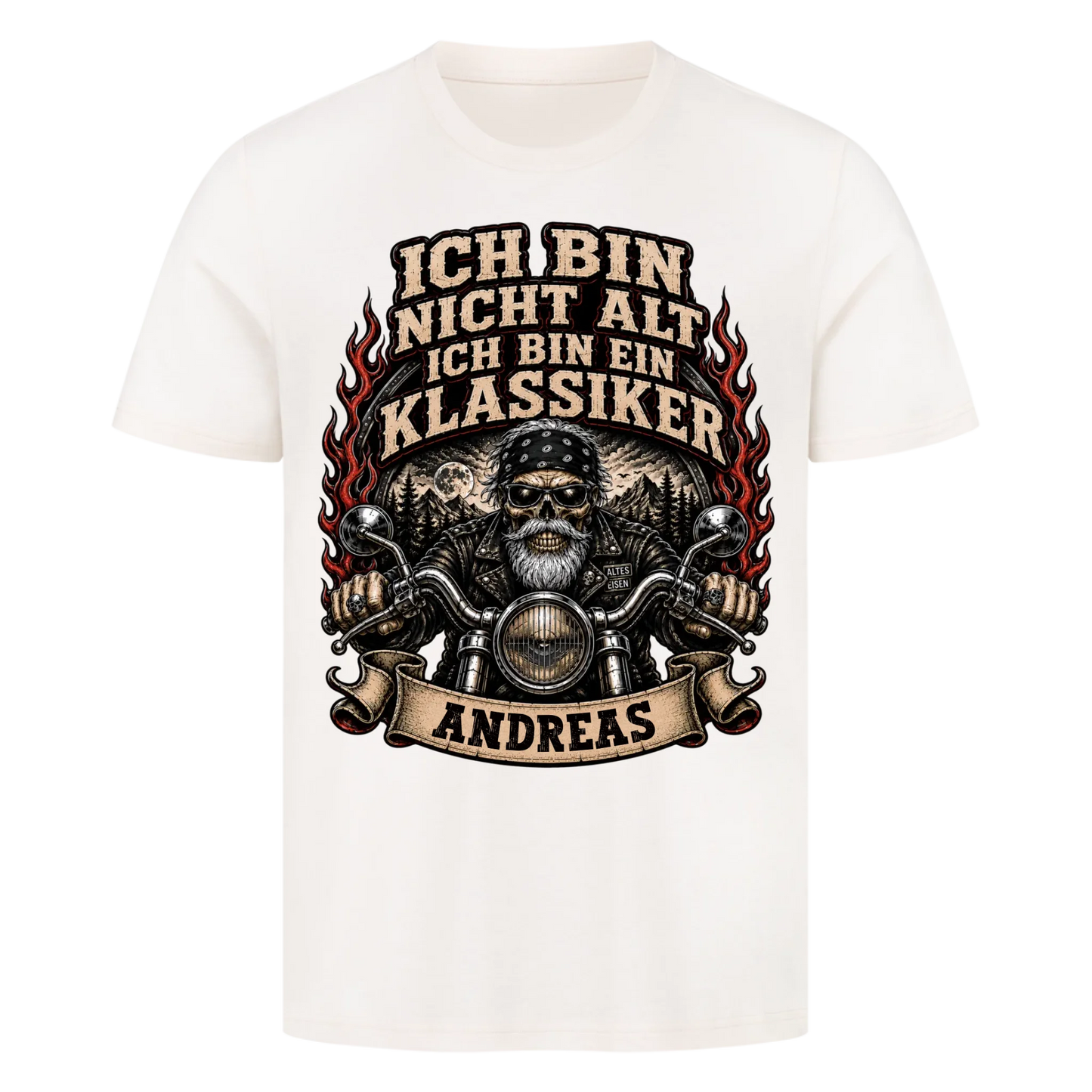 Ich bin nicht alt ich bin ein Klassiker Name personalisiert Premium T-Shirt