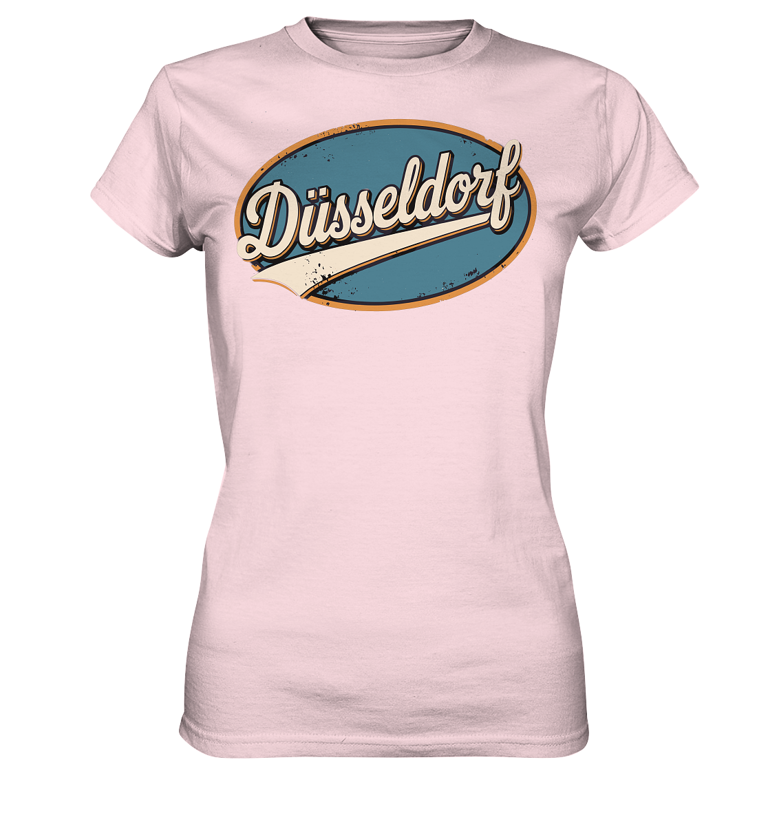 Düsseldorf Retro – Stilvolle Nostalgie trifft modernen Look - Ladies Premium Shirt
