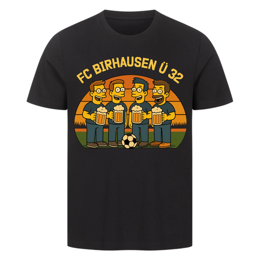 ⚽🍺 FC Bierhausen Es eskaliert eh – Personalisiertes Shirt für Mannschaften mit Durst T045 Premium T-Shirt