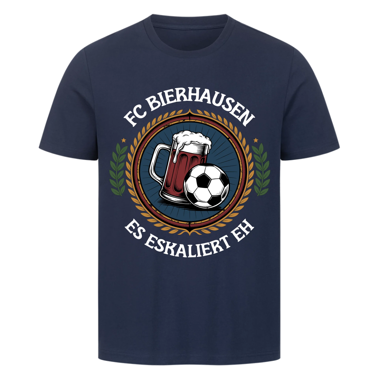⚽FC Bierhausen -  Es eskaliert eh Personalisiert Premium T-Shirt