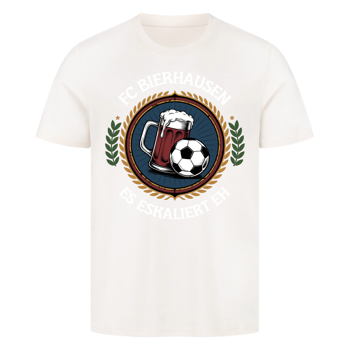 ⚽FC Bierhausen -  Es eskaliert eh Personalisiert Premium T-Shirt
