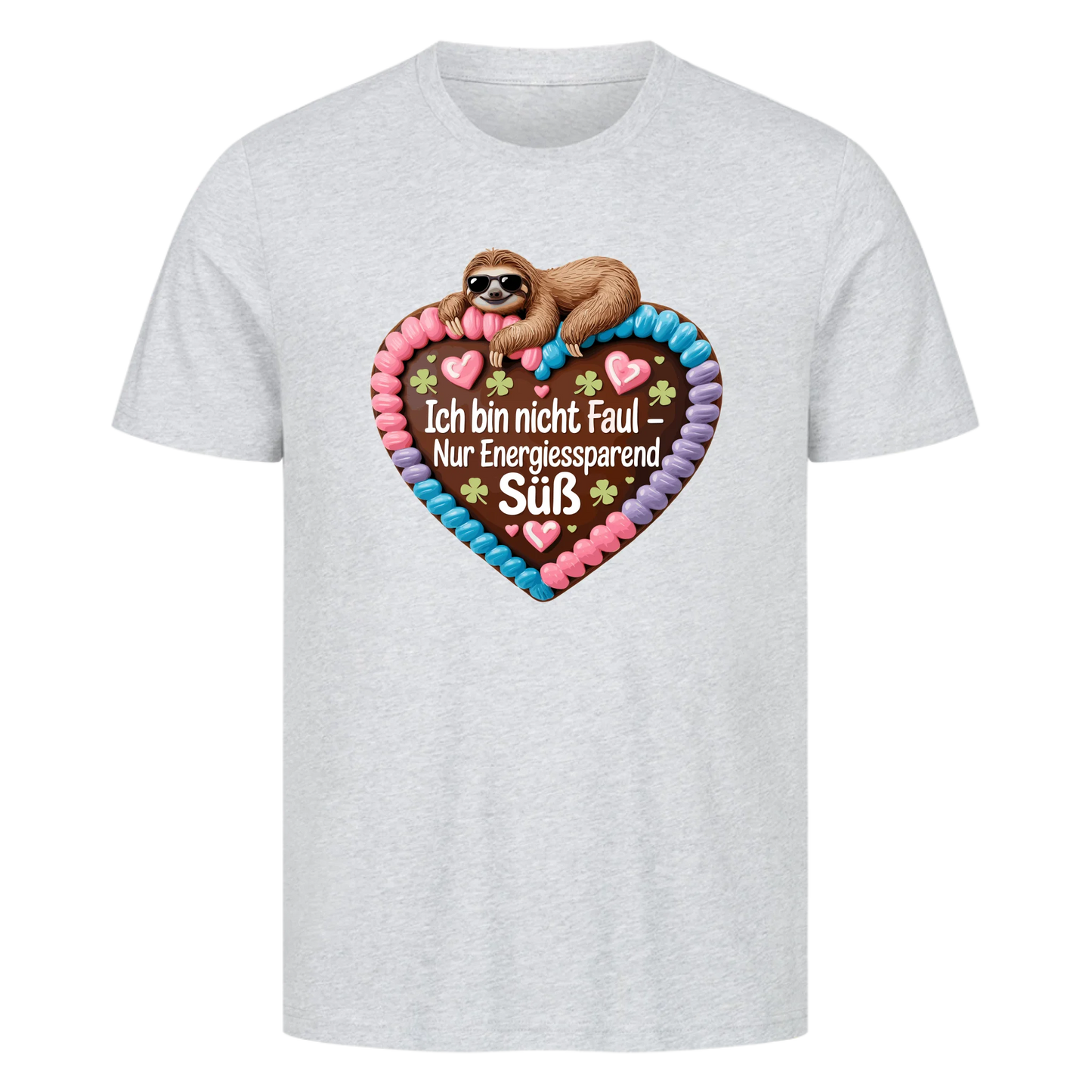 T-Shirt Ich bin nicht faul, nur energiesparend süß