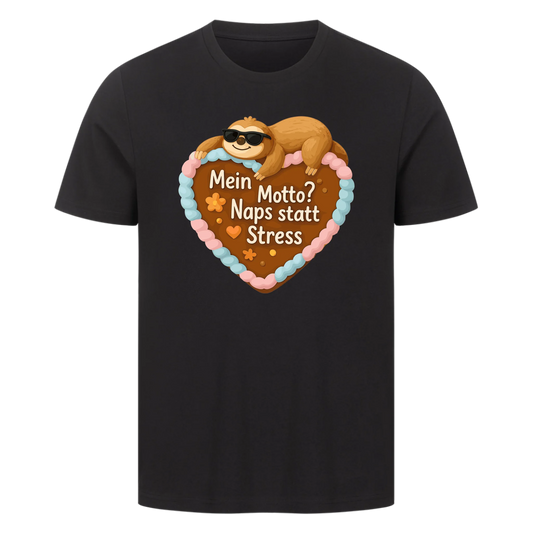 T-Shirt Mein Motto? Naps statt Stress