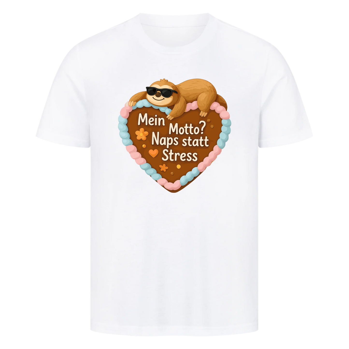 T-Shirt Mein Motto? Naps statt Stress