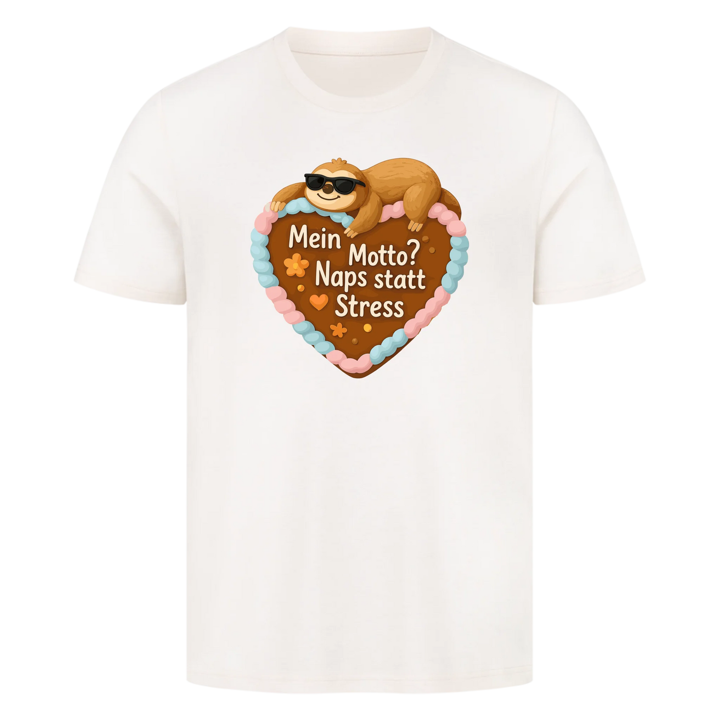 T-Shirt Mein Motto? Naps statt Stress