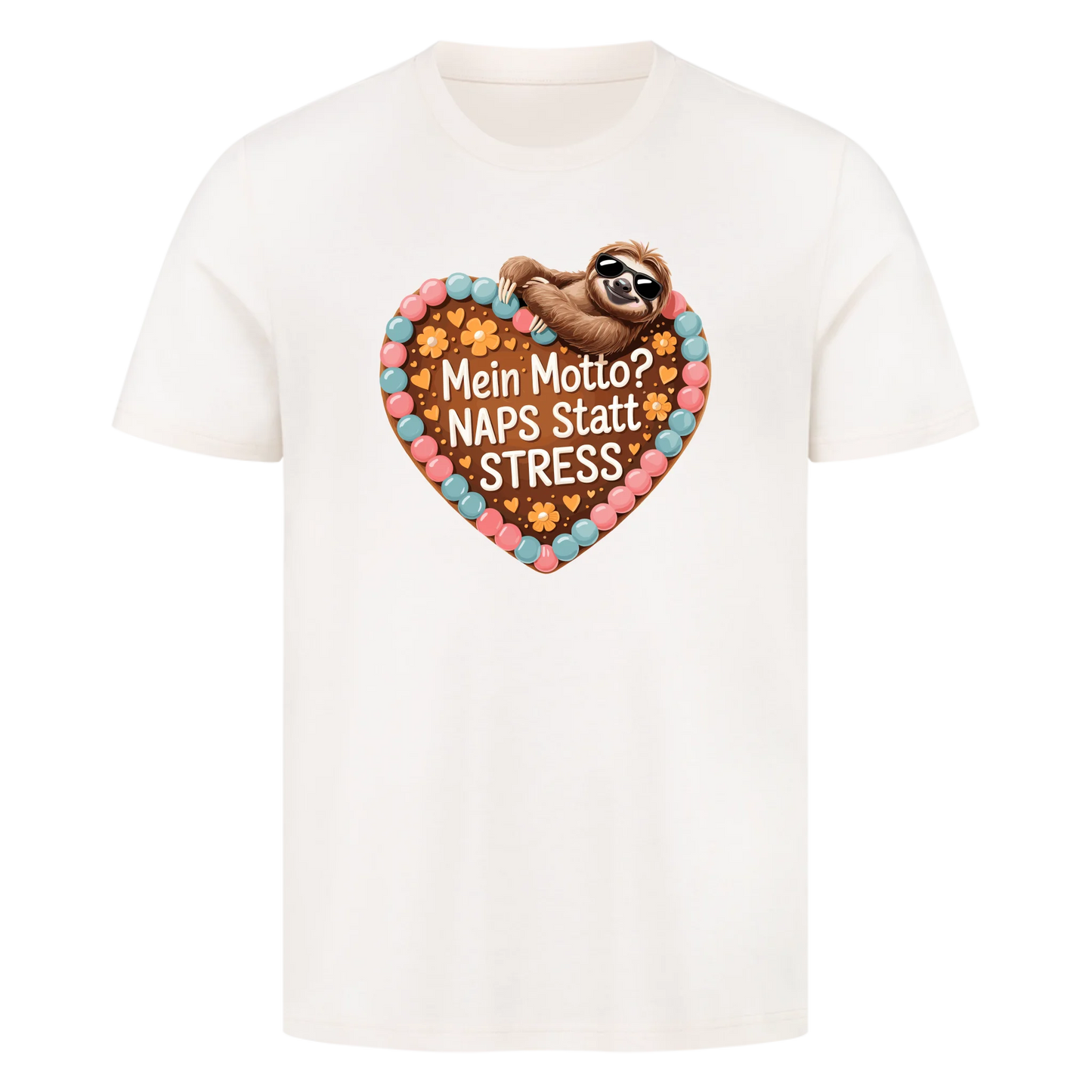 T-Shirt Mein Motto? Naps statt Stress