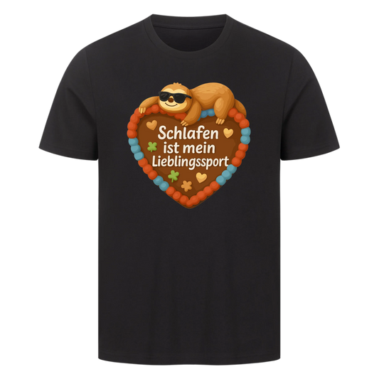 T-Shirt Schlafen ist mein Lieblingssport