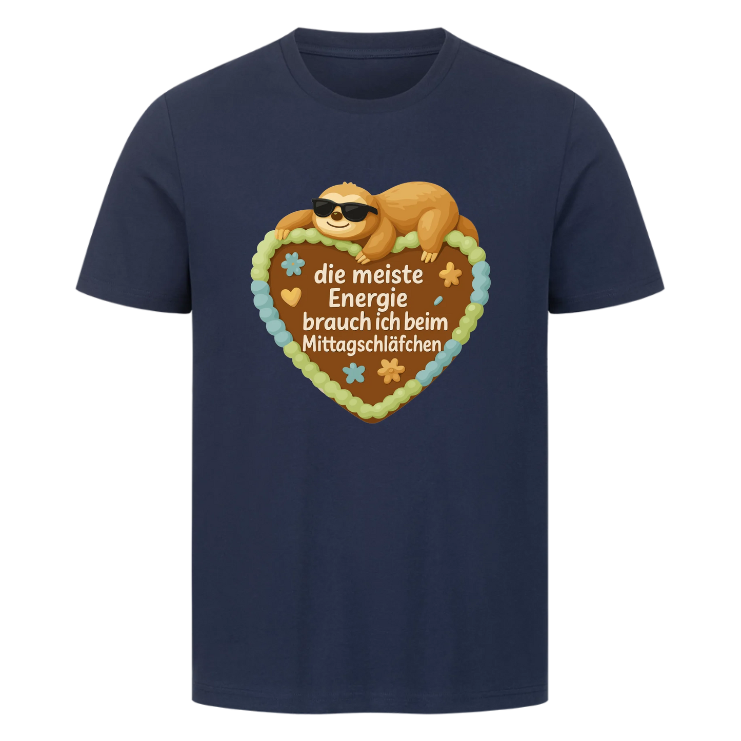 T-Shirt die meiste Energie brauch ich beim Mittagsschläfchen
