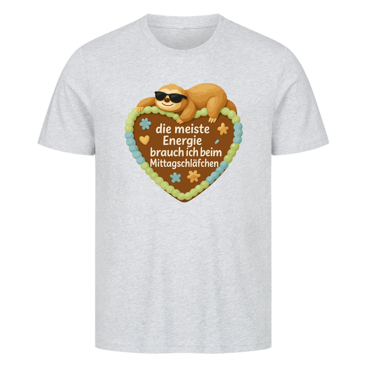 T-Shirt die meiste Energie brauch ich beim Mittagsschläfchen