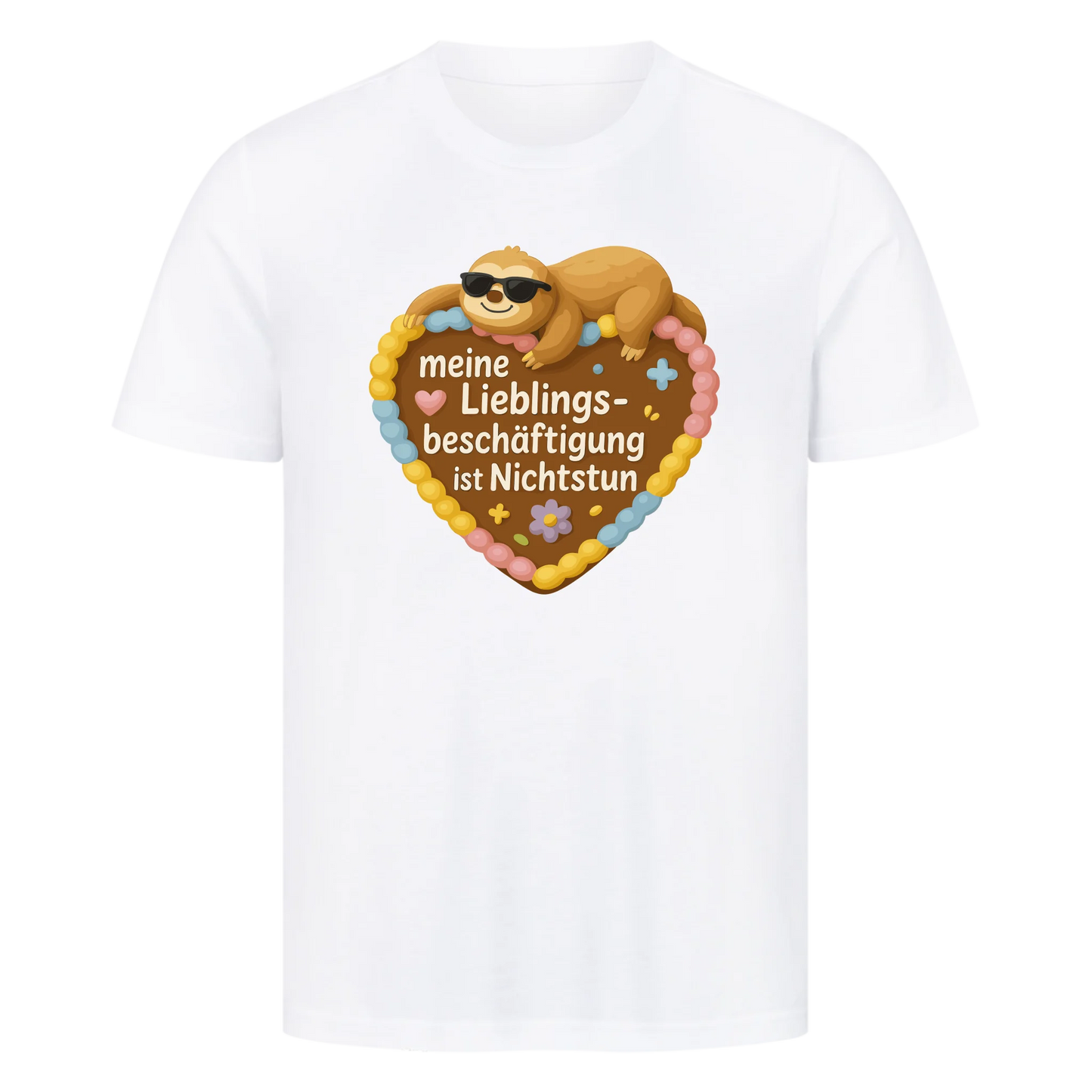 T-Shirt meine Lieblingsbeschäftigung ist Nichtstun