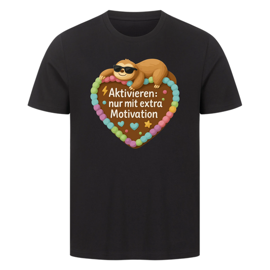 T-Shirt Aktivieren:nur mit extra Motivation