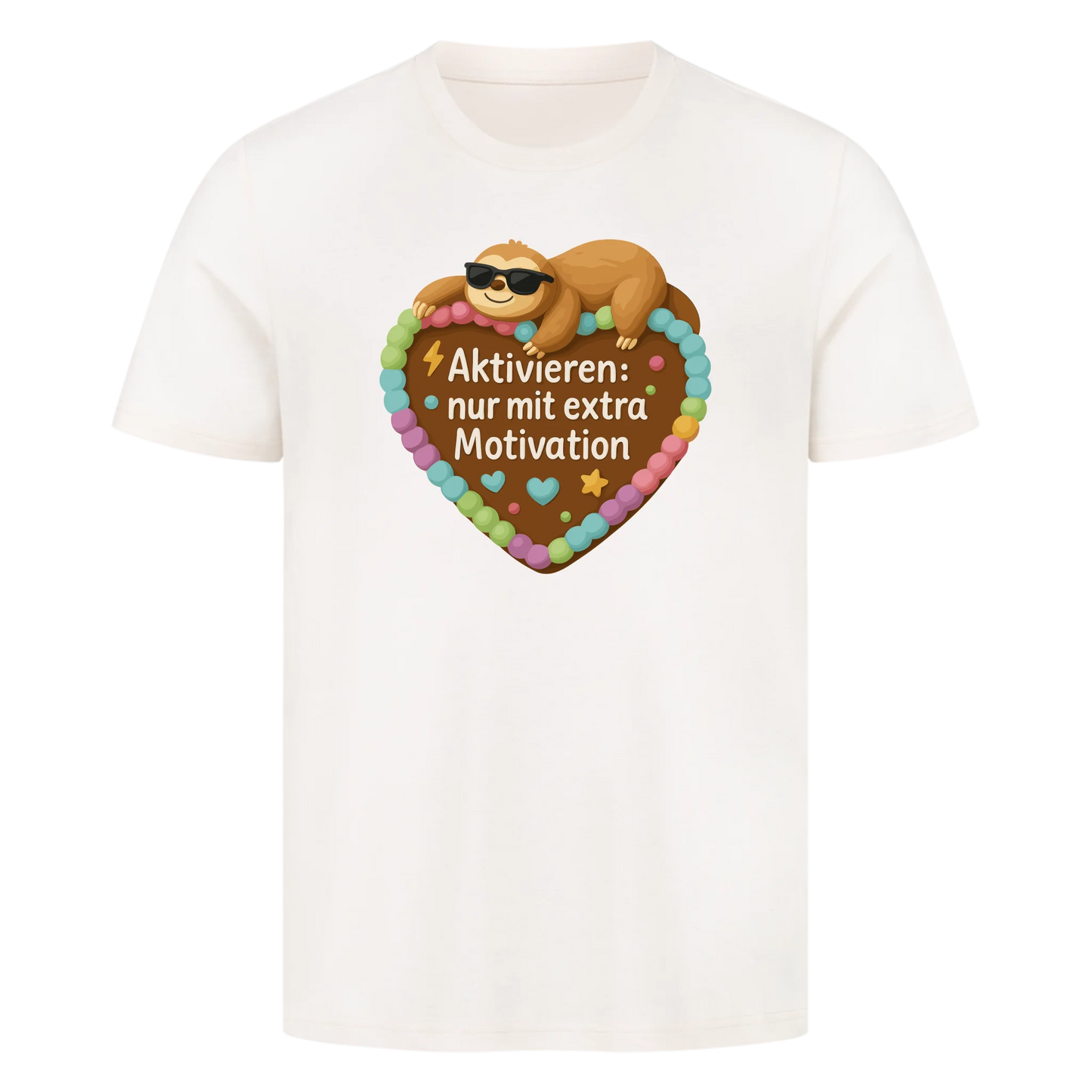 T-Shirt Aktivieren:nur mit extra Motivation