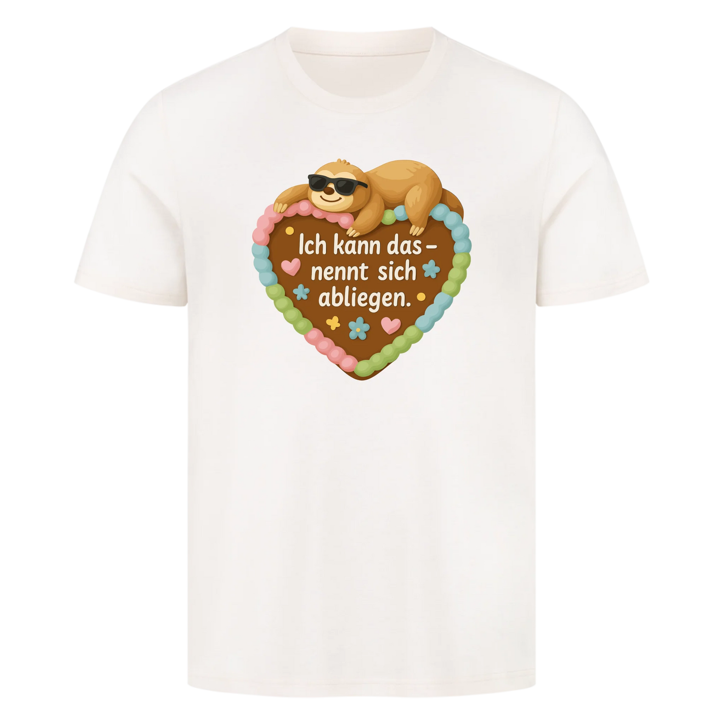 T-Shirt Ich kann das-nennt sich abliegen.