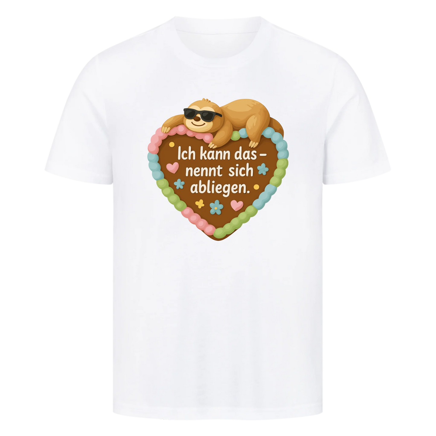 T-Shirt Ich kann das-nennt sich abliegen.