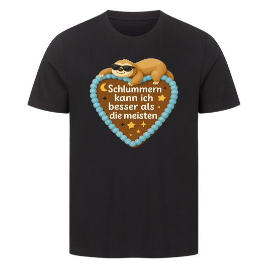 T-Shirt Schlummern kann ich besser als die meisten