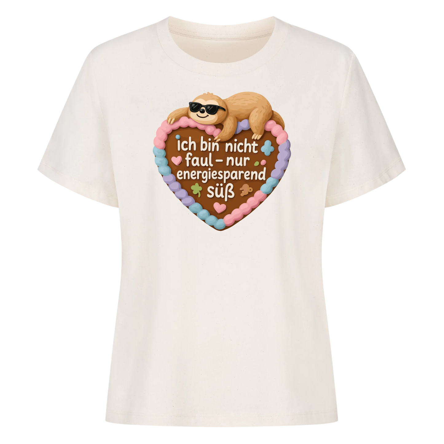 lady shirt Ich bin nicht faul - nur energiesparend süß
