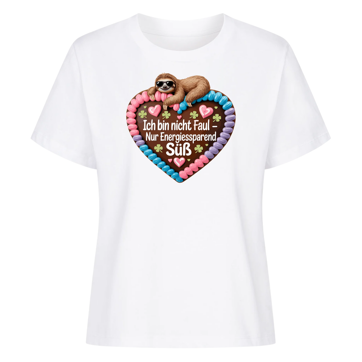 lady shirt Ich bin nicht faul - nur energiesparend süß