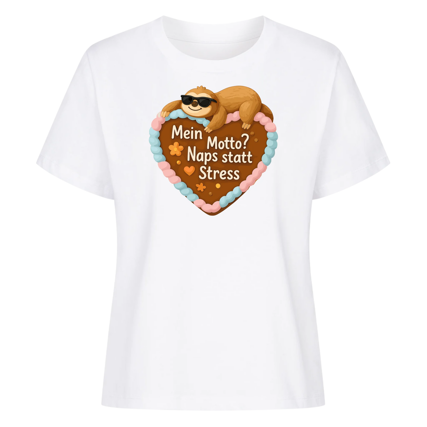 lady shirt Mein Mott? Naps statt Stress