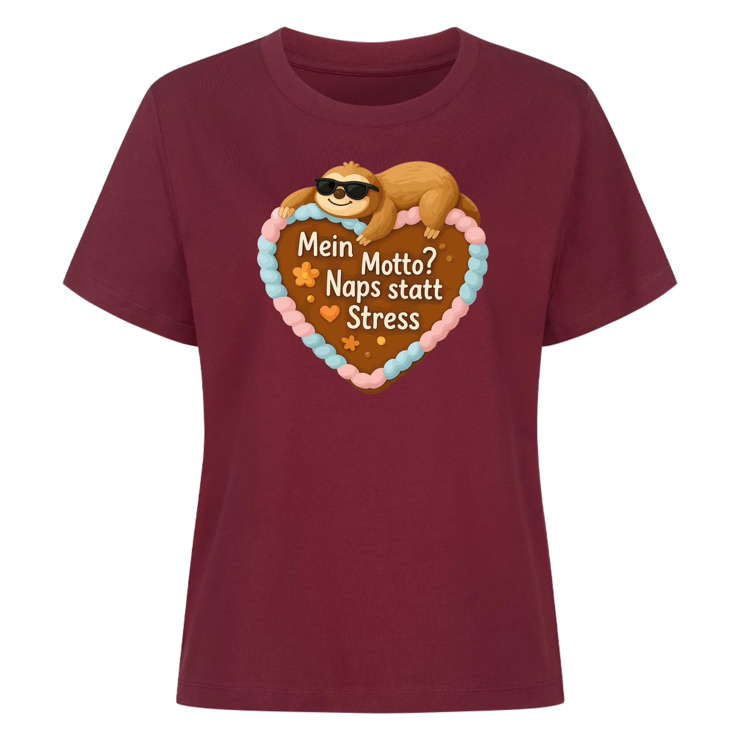 lady shirt Mein Mott? Naps statt Stress