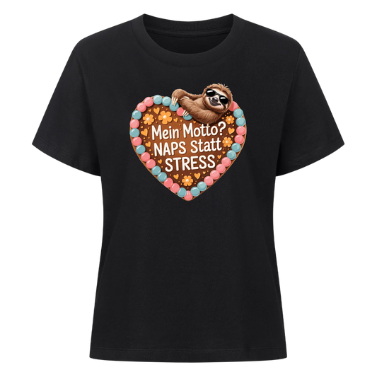 lady shirt Mein Mott? Naps statt Stress copy