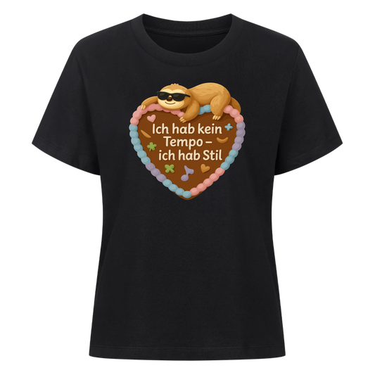 lady shirt Ich hab kein Tempo - ich hab Stil