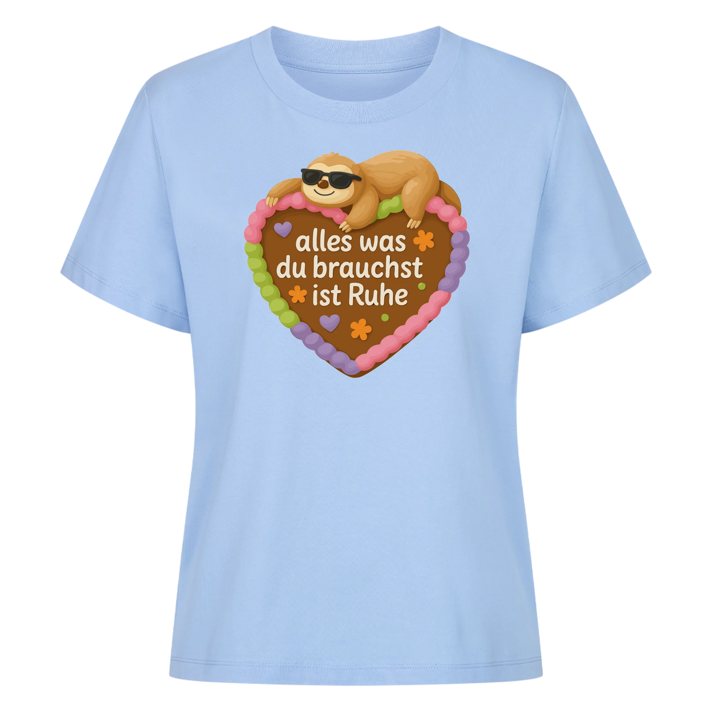 lady shirt alles was du brauchst ist Ruhe