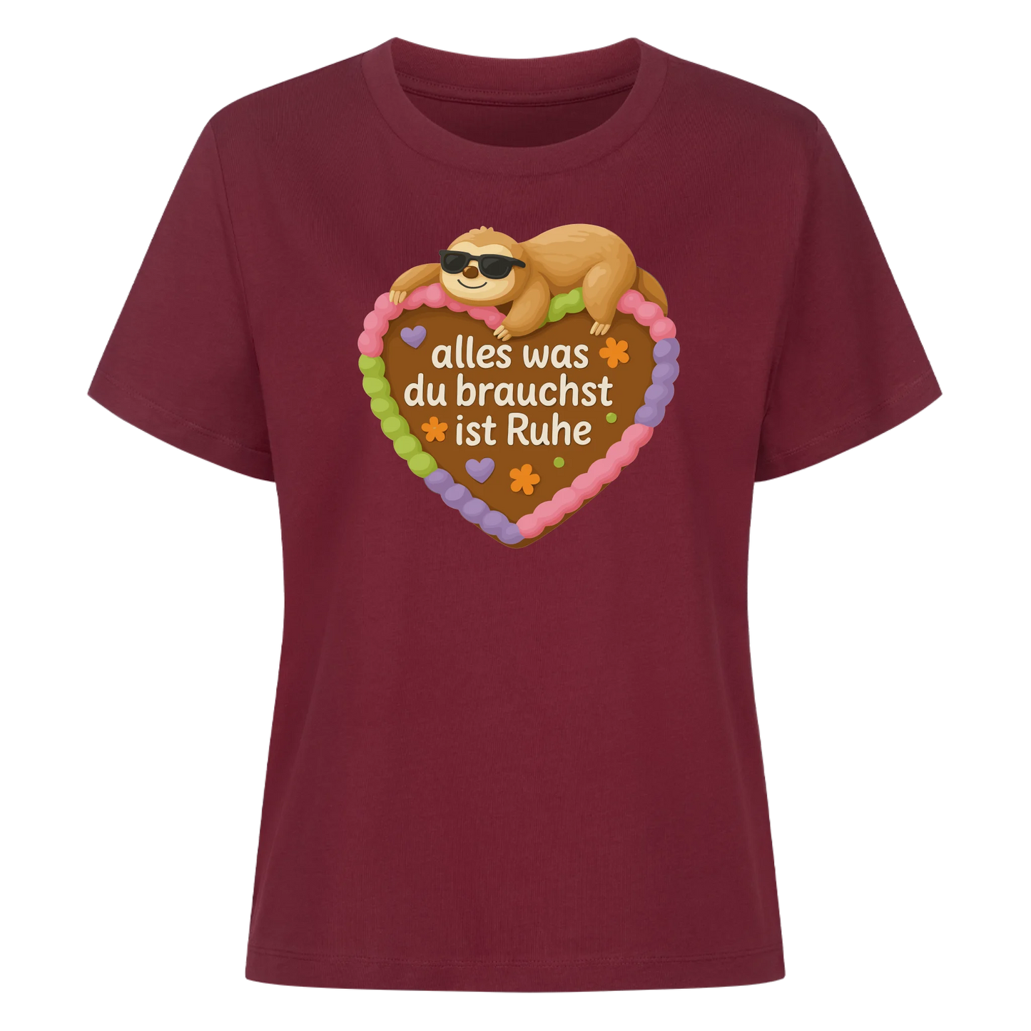 lady shirt alles was du brauchst ist Ruhe