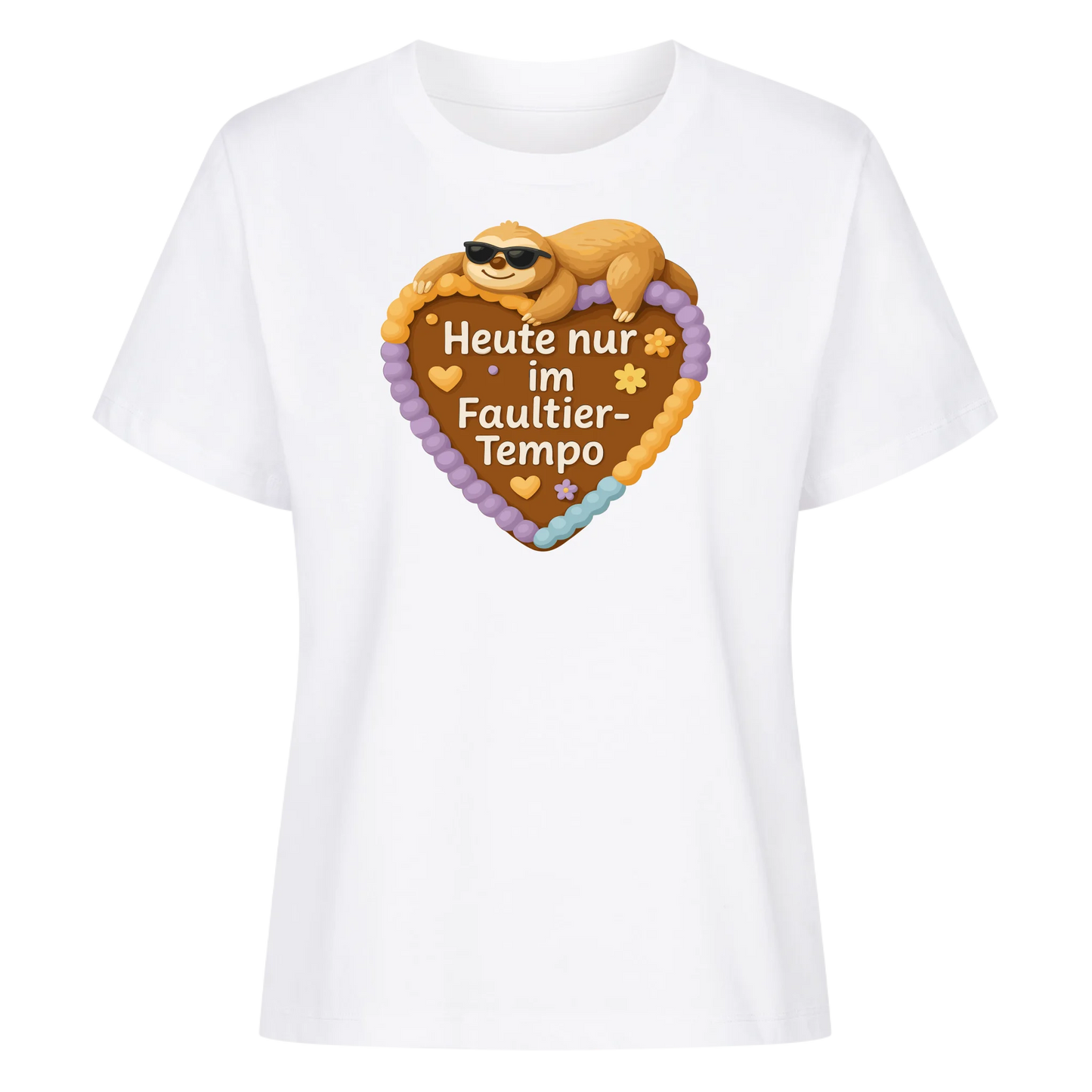 lady shirt Heute nur im Faultier-Tempo