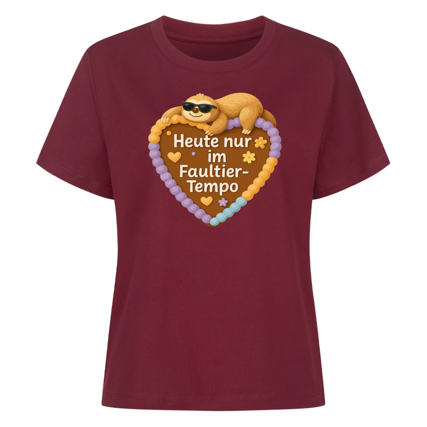 lady shirt Heute nur im Faultier-Tempo
