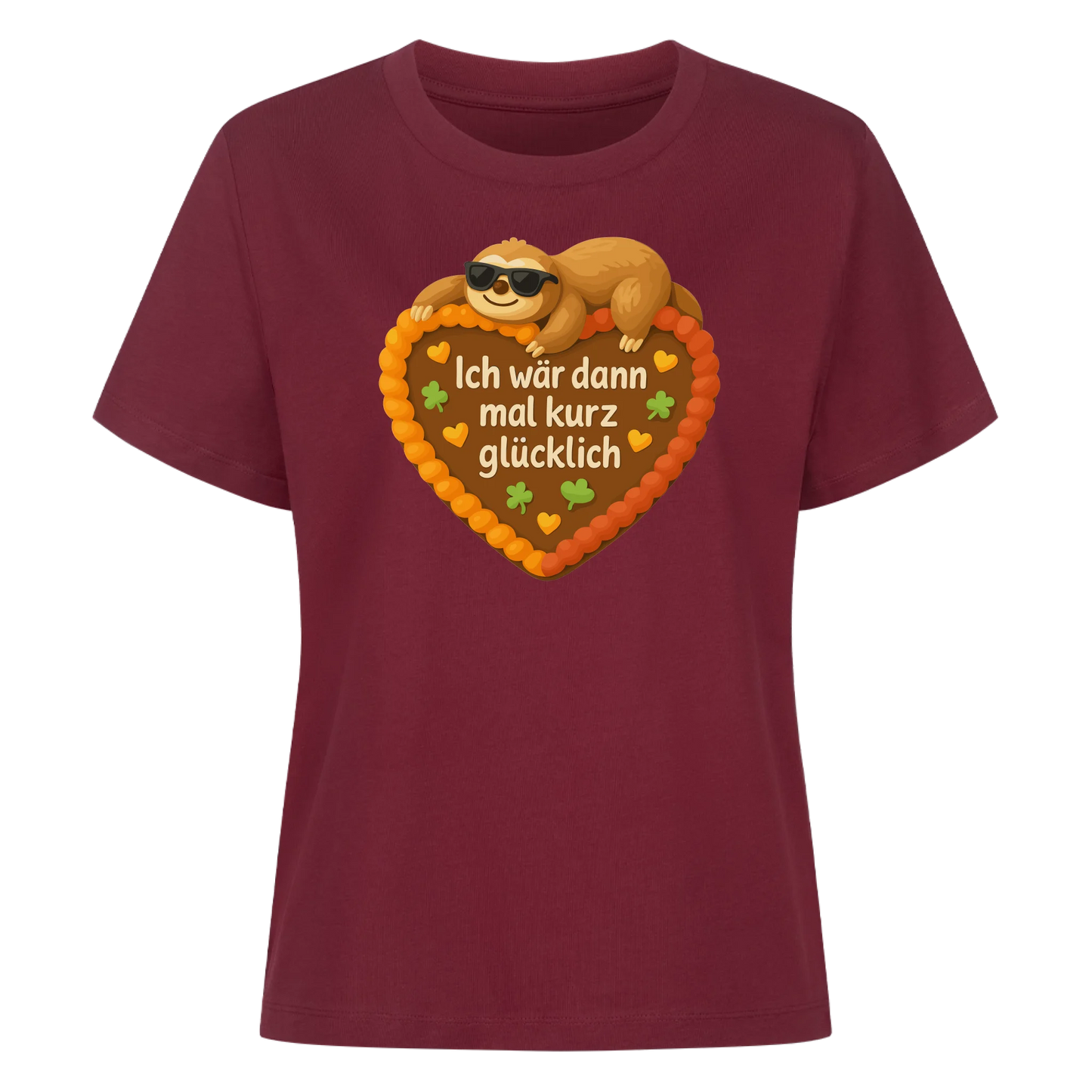 lady shirt Ich wär dann mal kurz glücklich