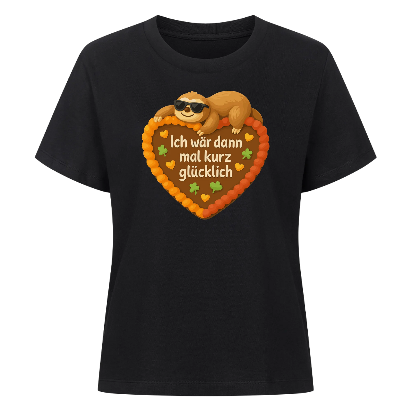 lady shirt Ich wär dann mal kurz glücklich