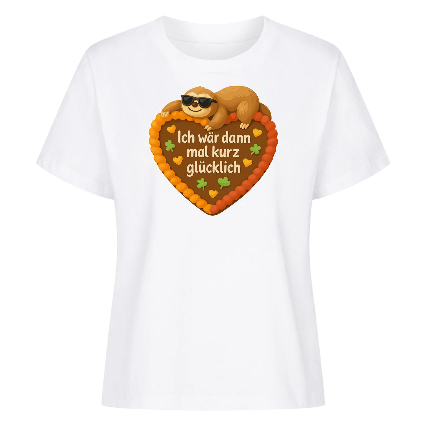 lady shirt Ich wär dann mal kurz glücklich