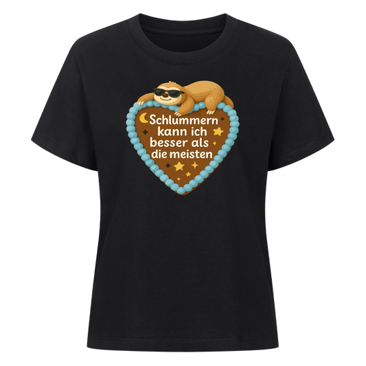 lady shirt Schlummern kann ich besser als die meisten