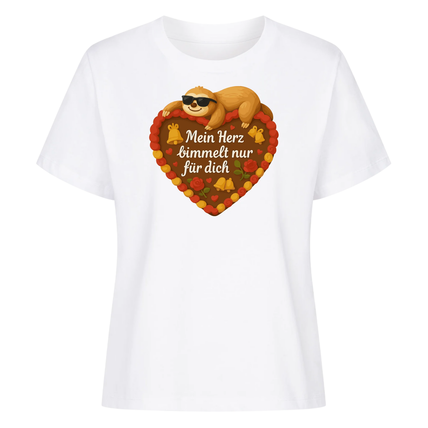 lady shirt Mein Herz bimmelt nur für dich