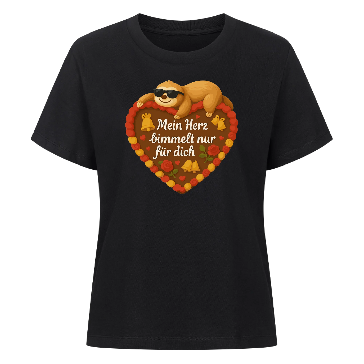 lady shirt Mein Herz bimmelt nur für dich